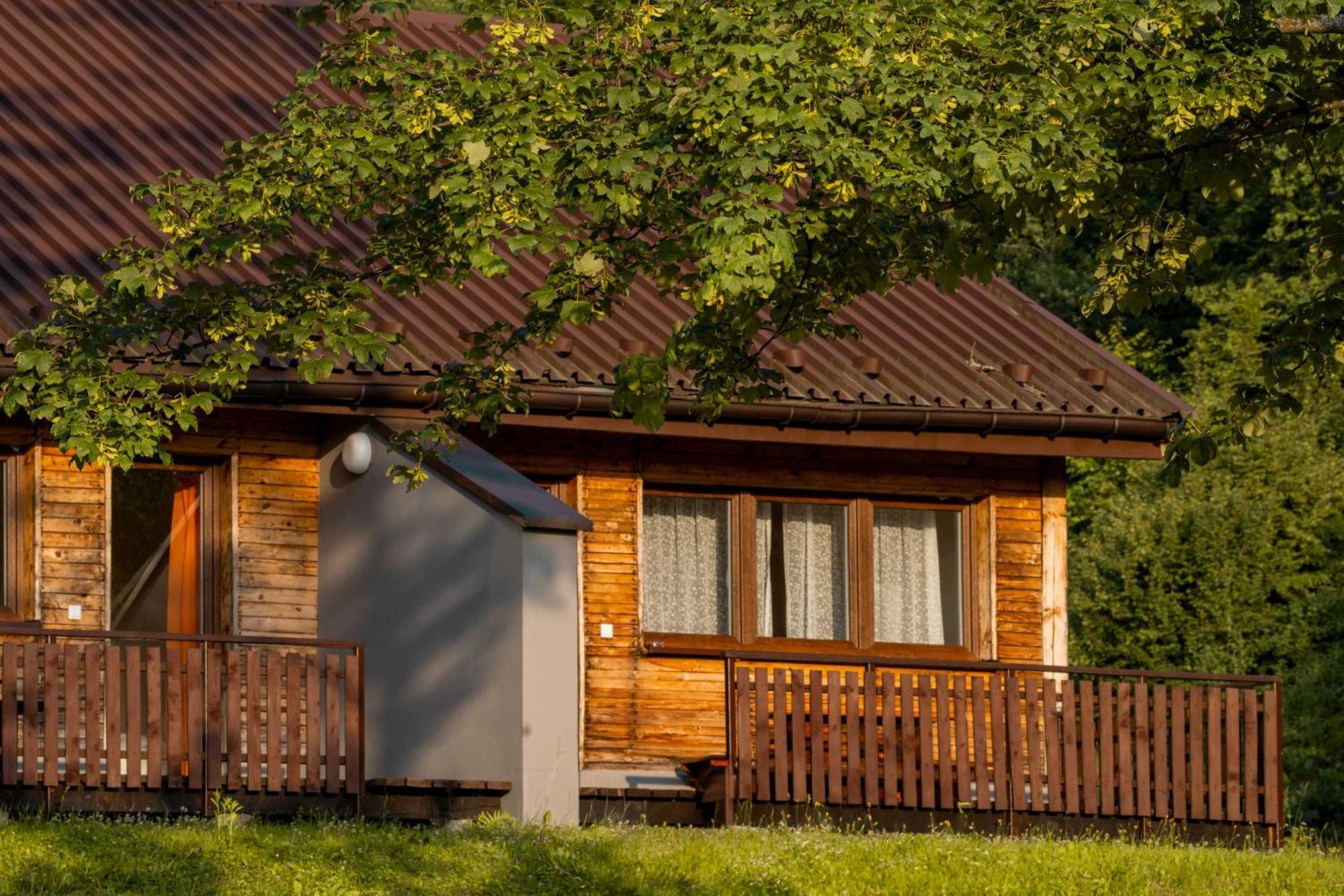 Osrodek Wypoczynkowy " Bieszczady" Hotel Myczkowce Buitenkant foto